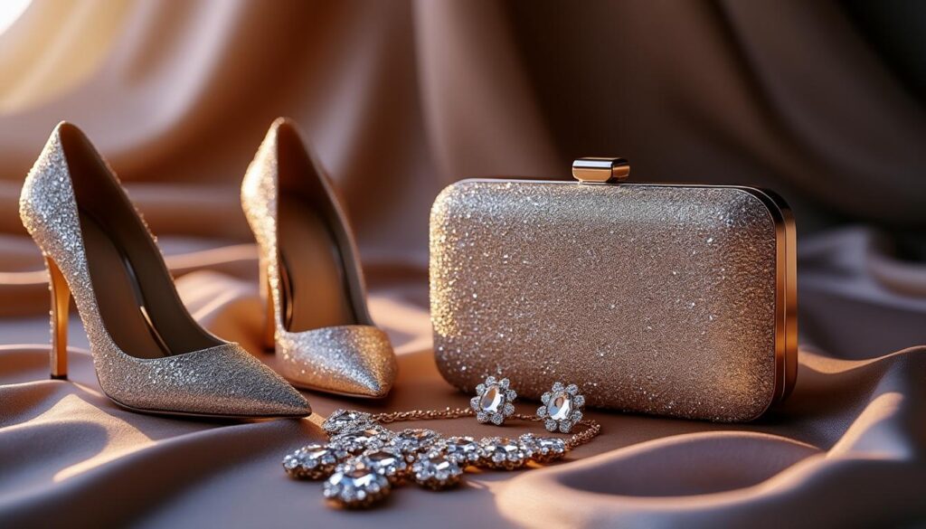 découvrez des accessoires soirée chic et choc pour sublimer votre tenue et créer un look inoubliable. inspirez-vous de nos idées tendance pour briller lors de votre prochaine soirée.