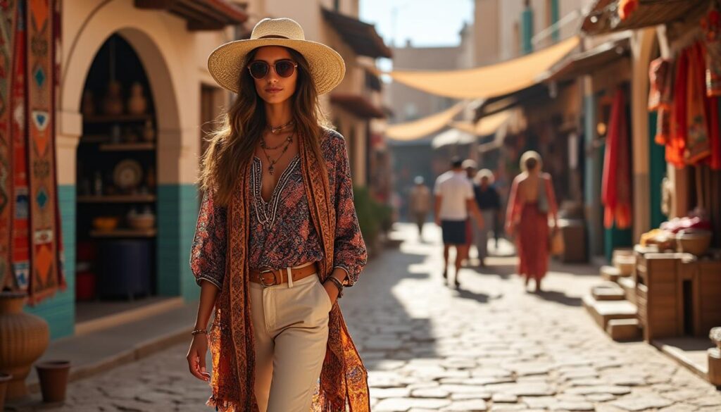 découvrez nos conseils pratiques pour savoir comment s’habiller au maroc en octobre : optez pour des tenues adaptées au climat et respectueuses des coutumes locales afin de profiter d’un séjour confortable et stylé.
