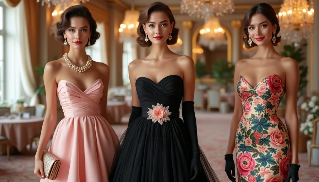 découvrez quelles tenues féminines inspirées des années 50 adopter pour une soirée élégante. conseils mode, idées looks rétro-chic et astuces pour briller tout en restant tendance et sophistiquée.