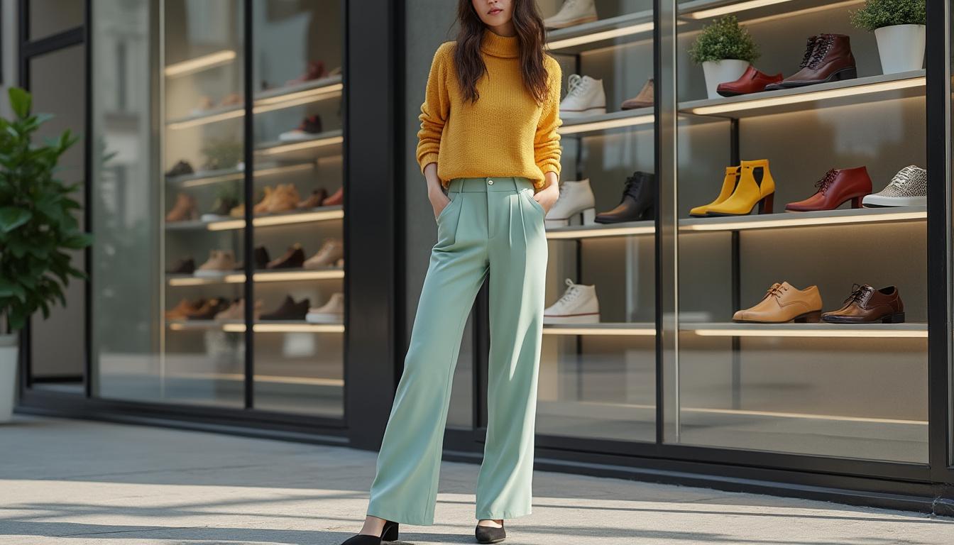 découvrez quelles chaussures choisir pour accompagner un pantalon large et créer un look tendance et harmonieux en toute occasion.