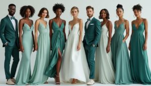 découvrez nos inspirations et conseils mode pour choisir la tenue parfaite pour un mariage aux nuances vert d'eau, alliant élégance et originalité.