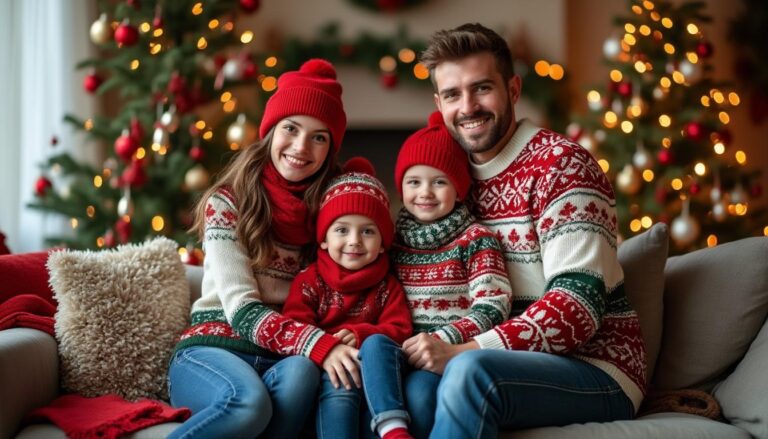 découvrez comment choisir la tenue de noël parfaite pour une famille assortie et stylée, alliant confort, élégance et esprit festif pour des fêtes mémorables.